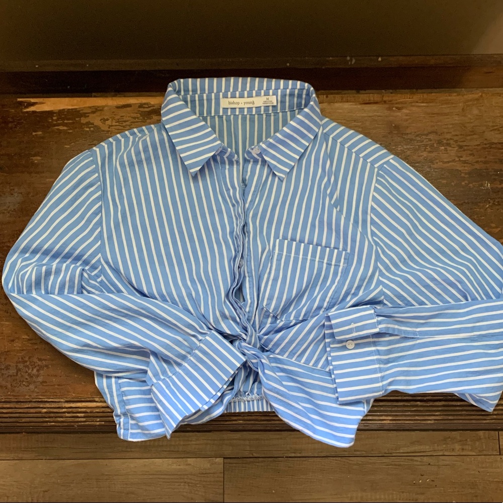 Bishop & Young Super Cropped Blouse